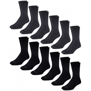 Men's 12-pack Lightweight Crew Socks from AND1, Postidal