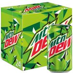 Mountain Dew Citrus Soft Drink, 12 oz Cans, 24-Pack