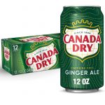 Canada Dry Caffeine-Free Ginger Ale, 12 Fl Oz Cans