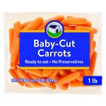 Fresh Peeled Baby Carrots, 1 lb