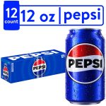 Pepsi Cola Soft Drink, 12 Fl Oz, 12-Pack Cans