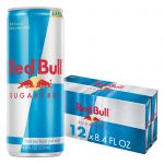 Red Bull Sugar Free Energy Drink, 80 mg Caffeine, 8.4 fl oz, Pack of 12 Cans